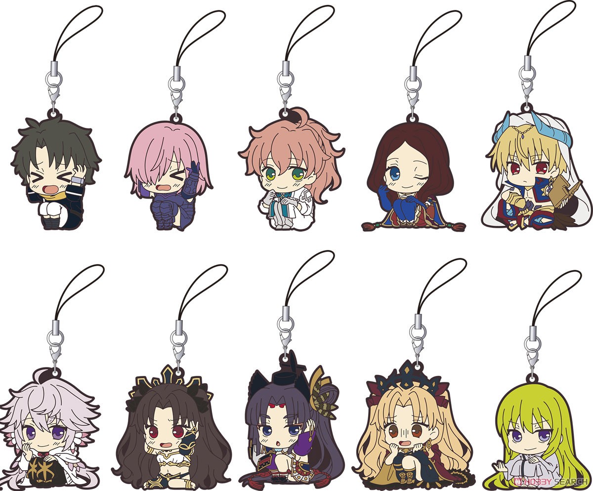 [Fate/Grand Order - Absolute Demon Battlefront: Babylonia] Rubber Starp Collection ViVimus (Set of 10) (Anime Toy) Item picture11