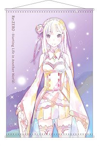 Re:Zero -Starting Life in Another World- Pale Tone Series B2 Tapestry Emilia (Anime Toy)