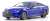 Lexus LS500 F Sport Heat Blue Contrast Layering (Diecast Car) Item picture1