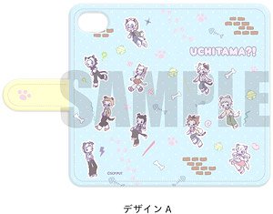 Uchitama?! Have You Seen My Tama? Notebook Type Smart Phone Case (iPhone11) SWEETOY-A (Anime Toy)