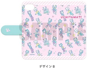 Uchitama?! Have You Seen My Tama? Notebook Type Smart Phone Case (iPhone6Plus/6sPlus/7Plus/8Plus) SWEETOY-B (Anime Toy)