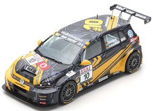 VW Golf GTI TCR No.10 Max Kruse Racing Winner TCR Class VLN4 2019 B.Leuchter A.Gulden (Diecast Car)