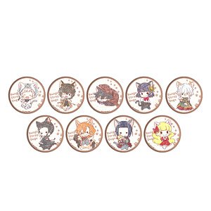 Can Badge [Bungo Stray Dogs] 09 Cat Ver. Box (GraffArt Mini) (Set of 9) (Anime Toy)