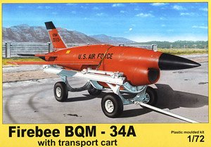 BQM-34 ファイア・ビー 高速標的機 w/カート (プラモデル)
