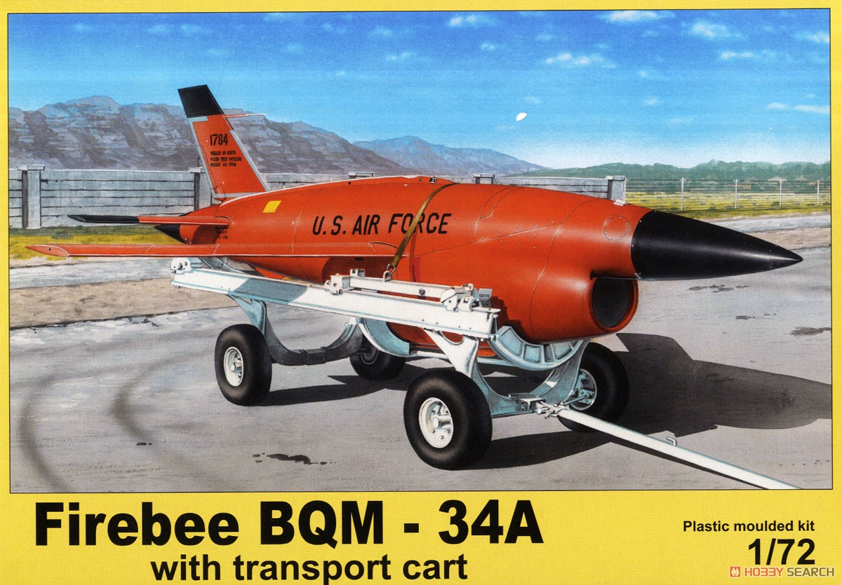 BQM-34 ファイア・ビー 高速標的機 w/カート (プラモデル) パッケージ1