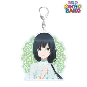 Shirobako the Movie Ema Yasuhara Big Acrylic Key Ring (Anime Toy)