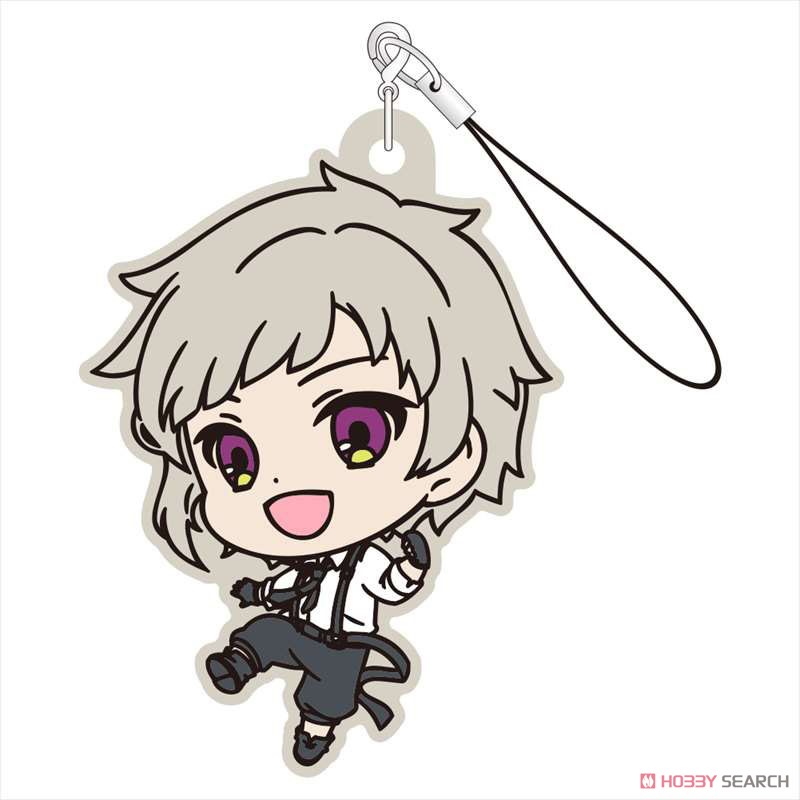 Bungo Stray Dogs Pop-up Character Rubber Strap (Set of 6) (Anime Toy) Item picture1