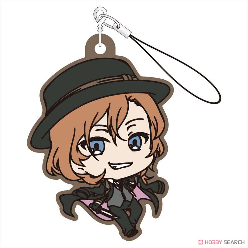 Bungo Stray Dogs Pop-up Character Rubber Strap (Set of 6) (Anime Toy) Item picture5