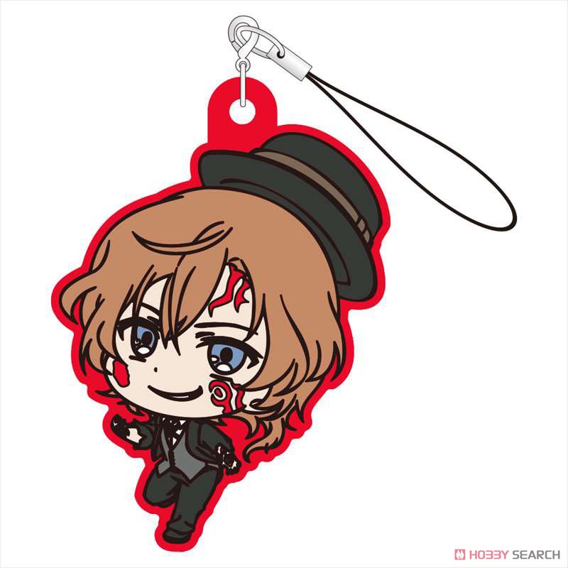 Bungo Stray Dogs Pop-up Character Rubber Strap (Set of 6) (Anime Toy) Item picture6