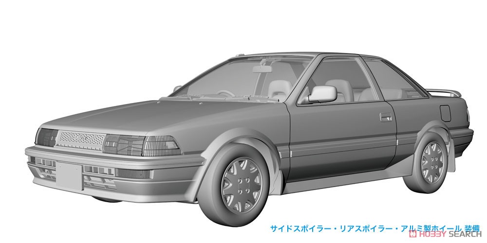 トヨタ カローラ レビン AE92 GT APEX 前期型 (プラモデル) その他の画像8