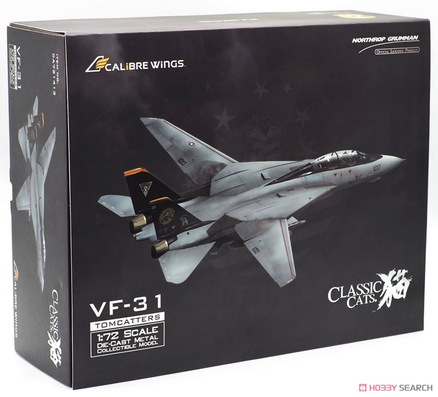 F-14D VF-31 トムキャッターズ AJ100 No.164342 (完成品飛行機) パッケージ1