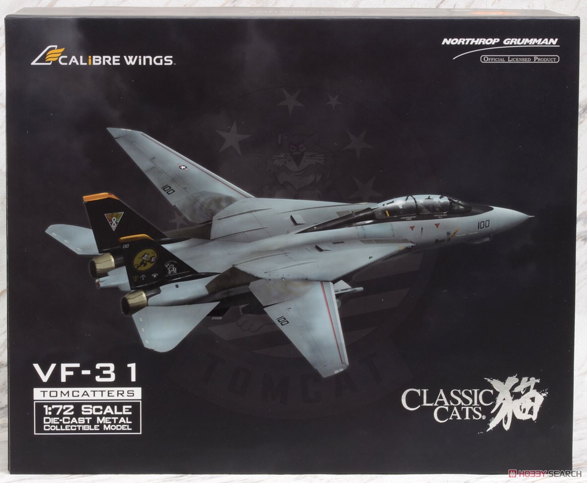 F-14D VF-31 トムキャッターズ AJ100 No.164342 (完成品飛行機) パッケージ2