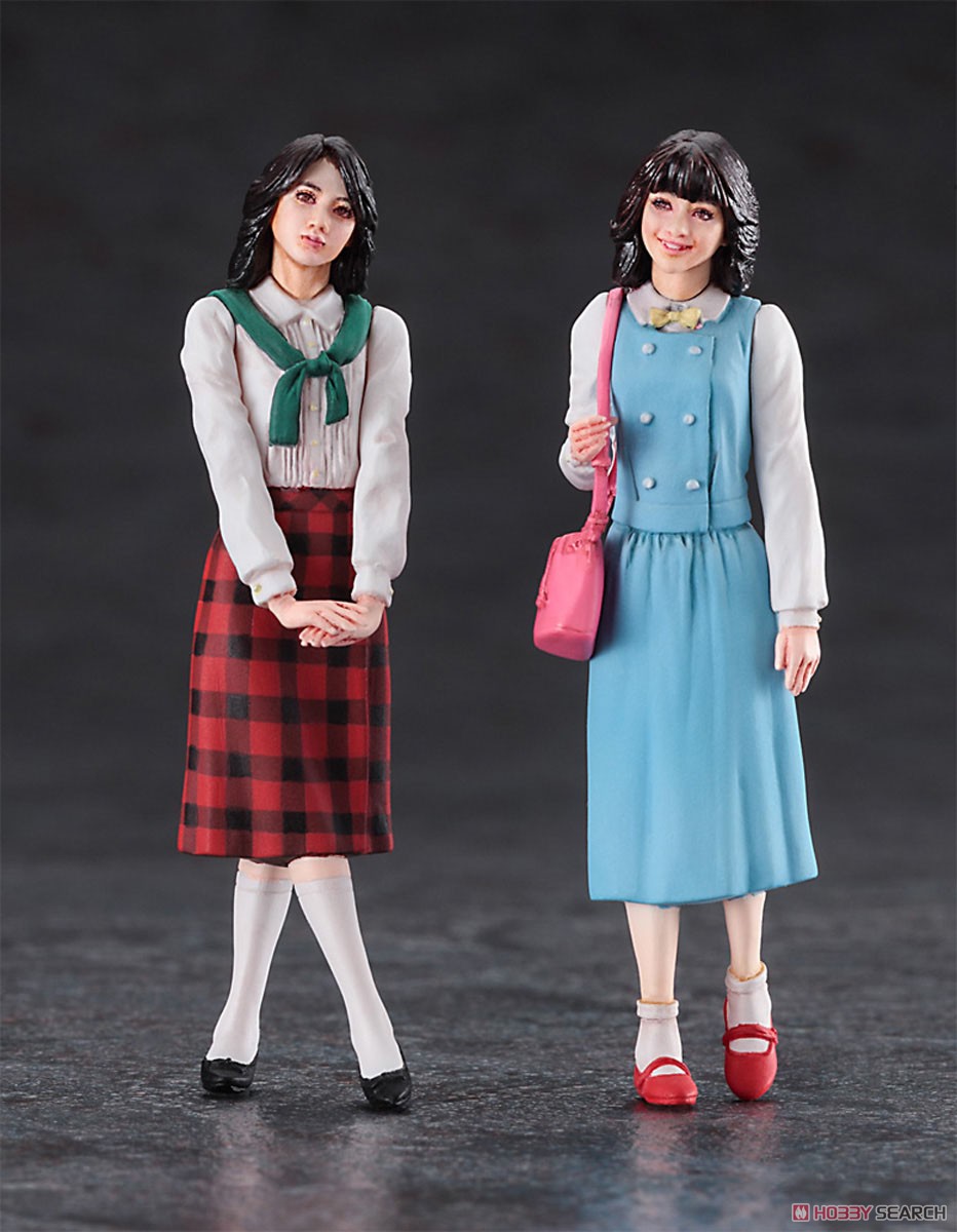 80`s Girls Figure (Set of 2) (Plastic model) Item picture1
