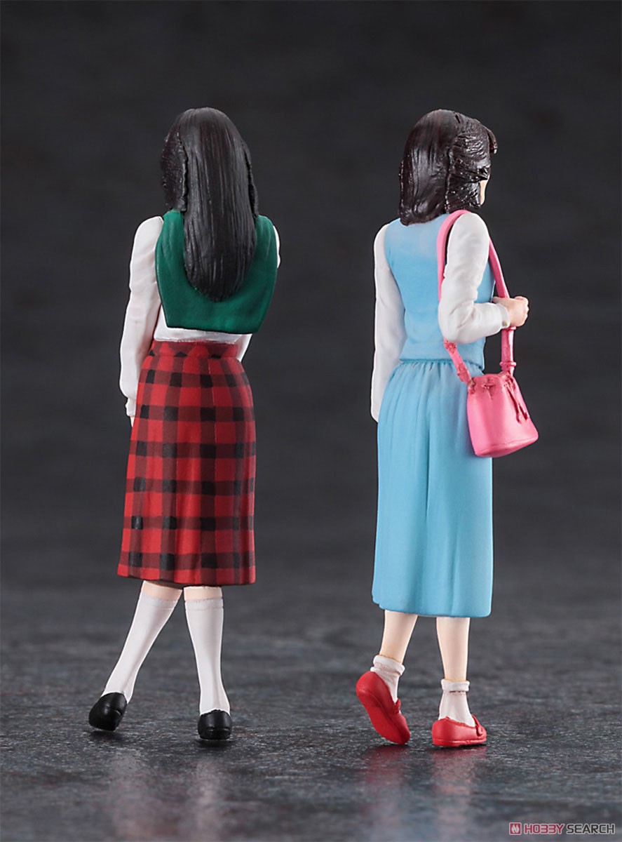 80`s Girls Figure (Set of 2) (Plastic model) Item picture2