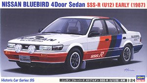 ニッサン ブルーバード 4ドアセダン SSS-R (U12型) 前期 (プラモデル)