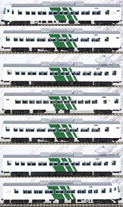 1/80(HO) Limited Express Series 185-200 Odoriko Color (J.R. Last Year Version) Seven Car Set (Plastic Product) (7-Car Set) (Pre-Colored Completed) (Model Train)