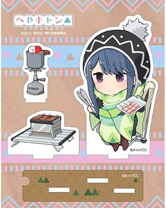 Heyacamp Acrylic Stand (Rin / Mini Chara) (Anime Toy)