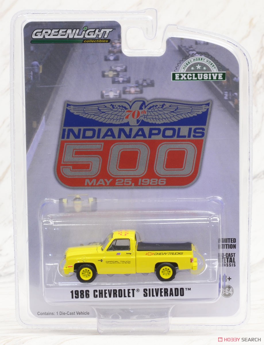 1986 Chevy Silverado 70th Annual Indianapolis 500 Mile Race Official Truck (ミニカー) パッケージ1