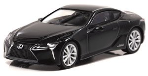 Lexus LC500h 2018 Graphite Black Glass Flake (ミニカー)