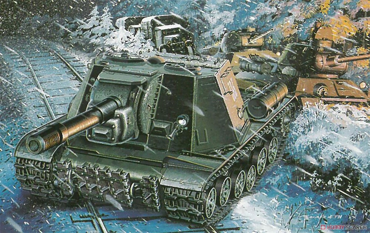WW.II ソビエト軍 JSU-122 vs ドイツ軍 対戦車兵 (プラモデル) その他の画像2