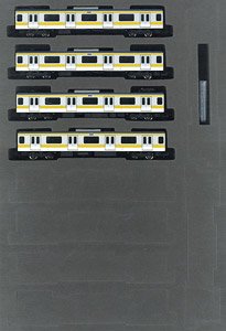 J.R. Commuter Train Series E231-0 (Chuo/Sobu Line Local Train/Renewaled Design) Additional Set (Add-On 4-Car Set) (Model Train)