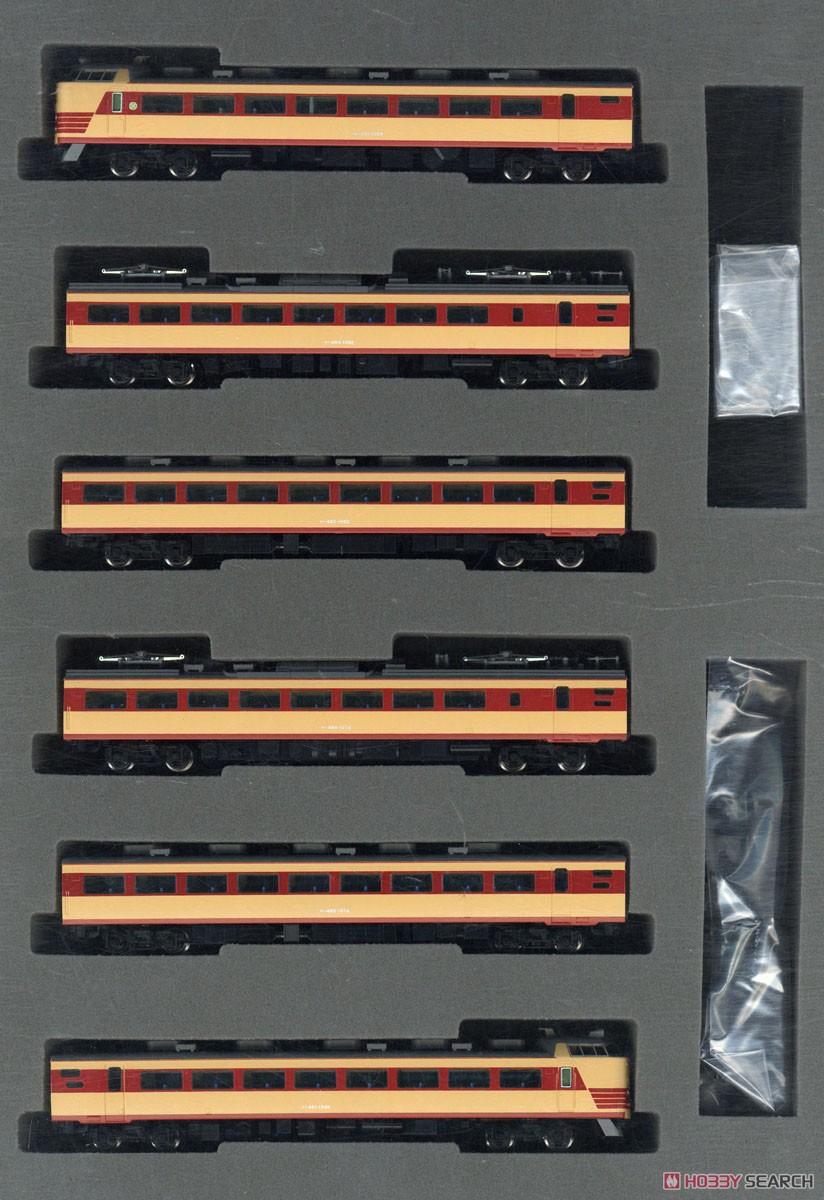 JR 485系 特急電車 (新潟車両センター・T18編成) セット (6両セット) (鉄道模型) 商品画像1