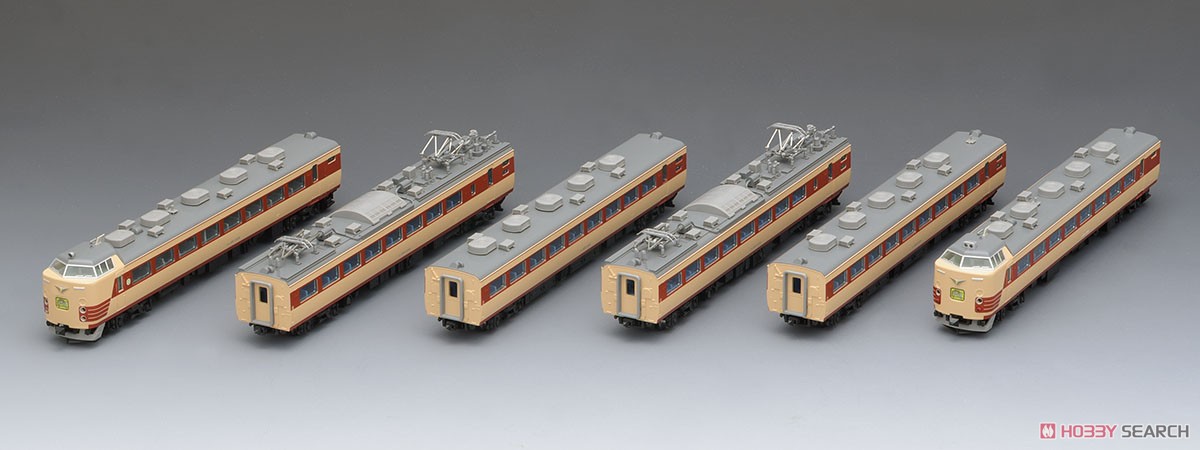 JR 485系 特急電車 (新潟車両センター・T18編成) セット (6両セット) (鉄道模型) 商品画像10