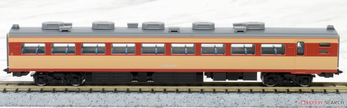 JR 485系 特急電車 (新潟車両センター・T18編成) セット (6両セット) (鉄道模型) 商品画像6