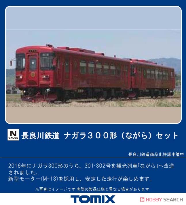 Nagaragawa Railway Type NAGARA300 `Nagara` Set (2-Car Set) (Model Train) Other picture1