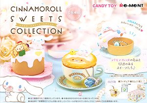 Sanrio Cinamoroll Sweets Collection (Set of 8) (Shokugan)