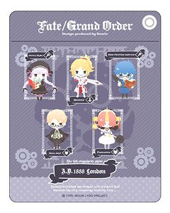 Fate/Grand Order Design produced by Sanrio Vol.2 パスケース ロンドン (キャラクターグッズ)