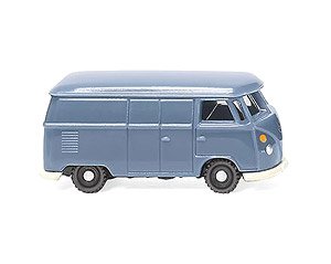 (N) VW T1 Kastenwagen - Pigeon Blue (Model Train)
