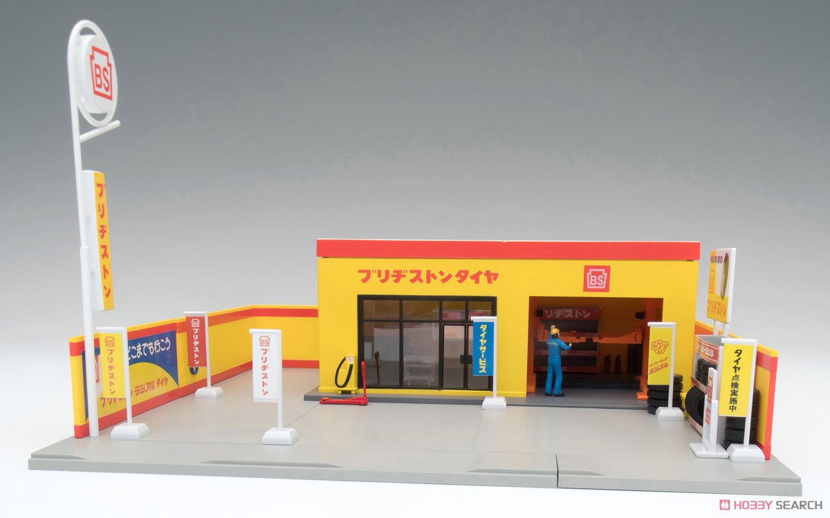 Tomicarama Vintage05b Tire Shop (Bridgestone) (Diecast Car) Item picture4