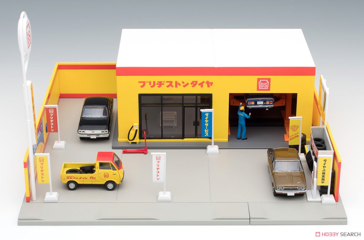 Tomicarama Vintage05b Tire Shop (Bridgestone) (Diecast Car) Other picture2