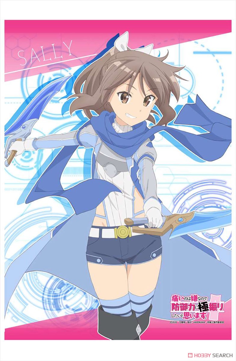 痛いのは嫌なので防御力に極振りしたいと思います。 サリー B2タペストリー (キャラクターグッズ) 商品画像1