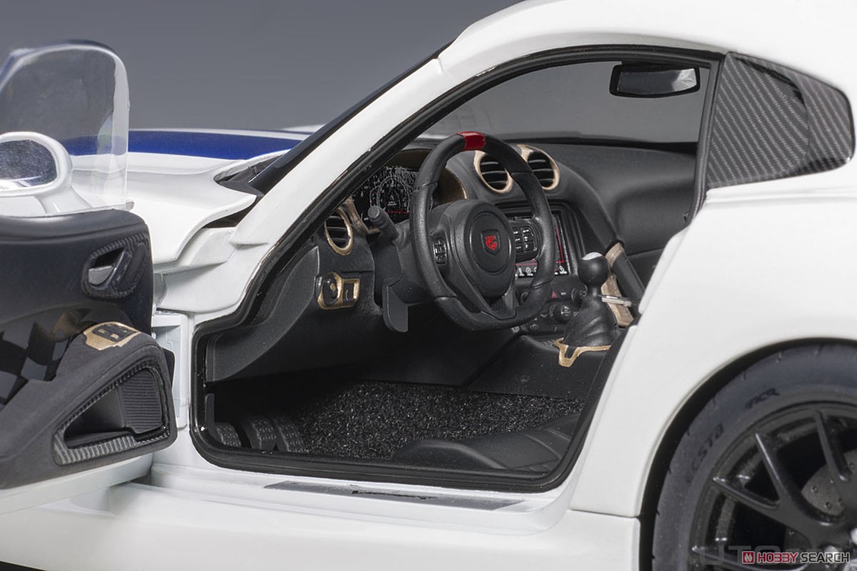 ダッジ バイパー GTS-R コメモラティブ エディション ACR (パール・ホワイト/ブルー・ストライプ) (ミニカー) 商品画像3