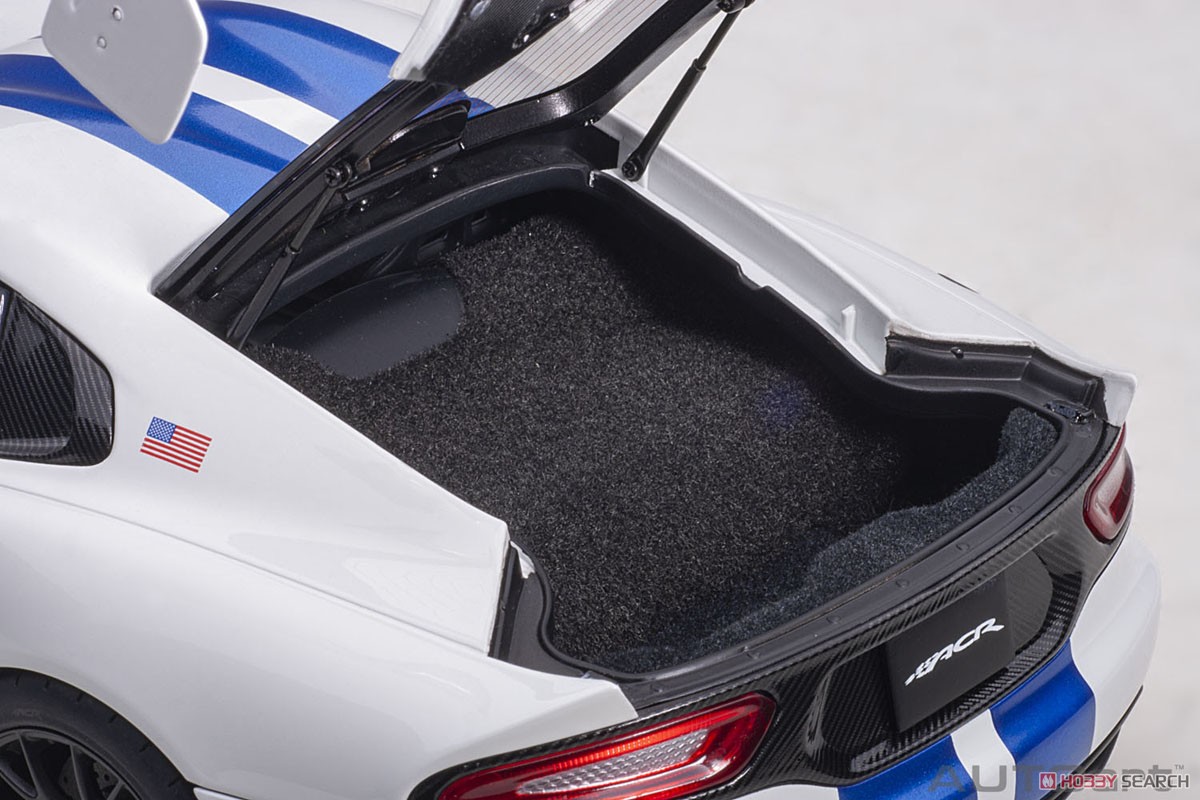 ダッジ バイパー GTS-R コメモラティブ エディション ACR (パール・ホワイト/ブルー・ストライプ) (ミニカー) 商品画像5