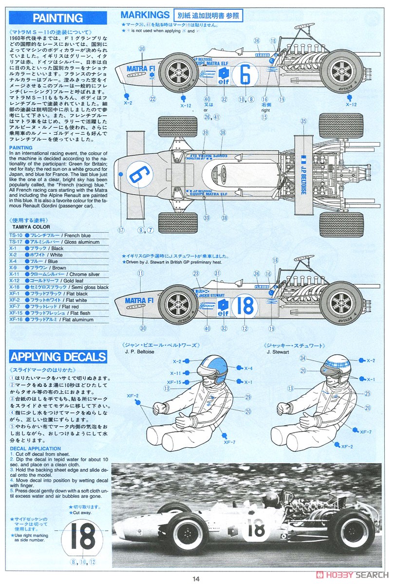 1968 MS11 British GP (プラモデル) 塗装2