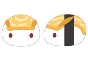 Mochifure Plush -Japan- Osushi (Egg) (Anime Toy)