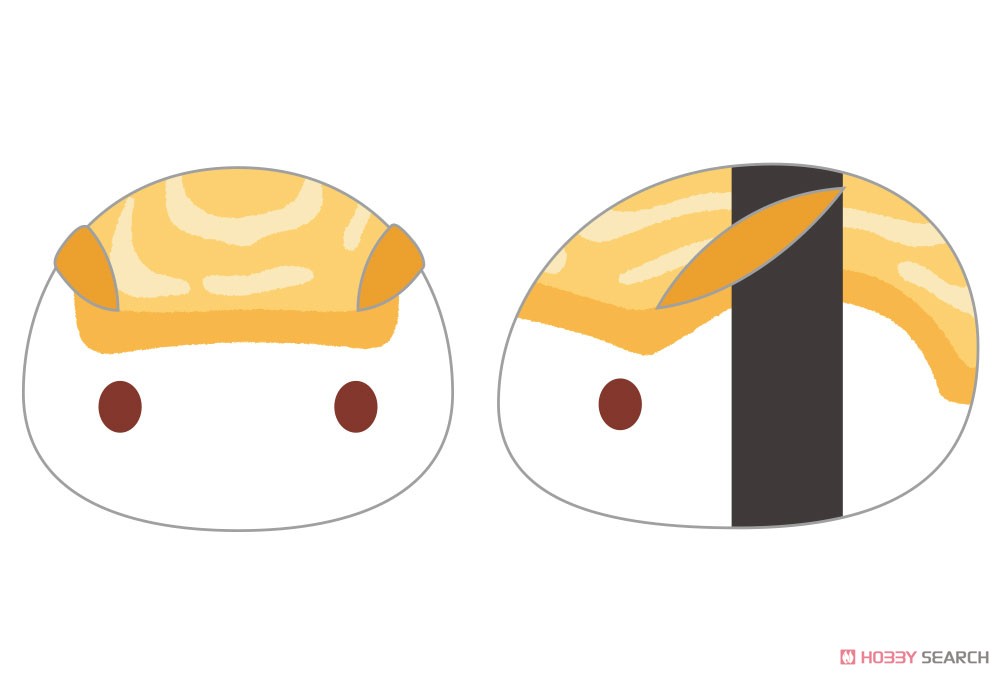 Mochifure Plush -Japan- Osushi (Egg) (Anime Toy) 商品画像1