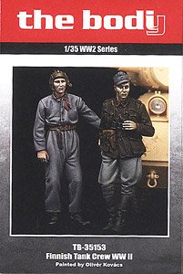 WW.II フィンランド 戦車兵 2体セット (プラモデル)