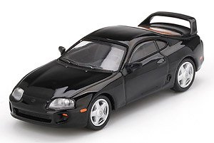 Toyota Supra (JZA80) Black (LHD) (Diecast Car)