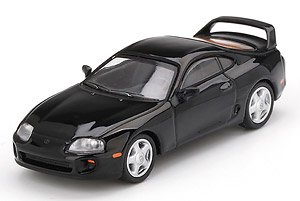Toyota Supra (JZA80) Black (RHD) (Diecast Car)