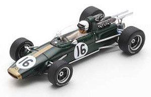 Brabham BT24 No.16 Practice Italian GP 1967 Jack Brabham (ミニカー)