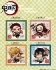 Demon Slayer: Kimetsu no Yaiba Microfiber Coaster Tanjiro Kamado Oni Taiji Ver. (Anime Toy) その他の画像1 Thumbnail
