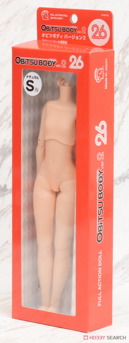 26cm Female Body Bust Size S (Natural) (Fashion Doll) Package1