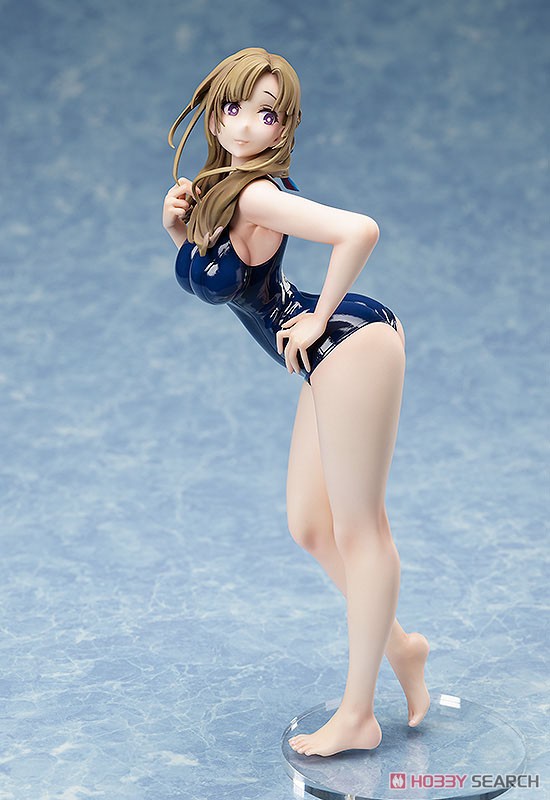 Mamako Oosuki: School Swimsuit Ver. (PVC Figure) Item picture2