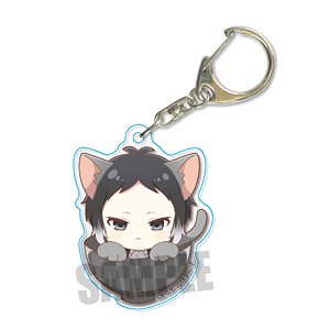 Nekomanma Acrylic Key Ring Bungo Stray Dogs Ryunosuke Akutagawa (Anime Toy)