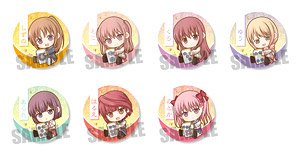 Trading Can Badge Saki Achiga-hen Episode of Side-A Gyugyutto (Set of 7) (Anime Toy)