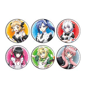 Can Badge [Senki Zessho Symphogear XV] 01 Maid Costume Ver. Box (Set of 6) (Anime Toy)